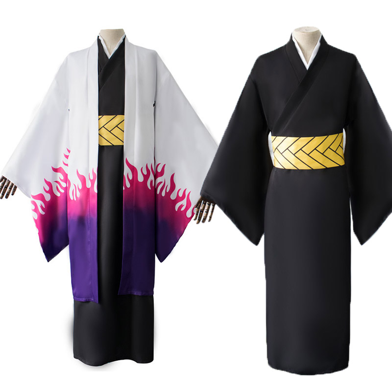 Men'S Kimono Accessories - Kostum Cosplay Anime Ubuyashiki Kagaya Set