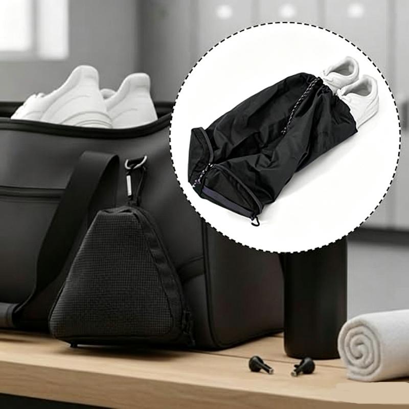 Travel Organizer Men - Tas Sepatu Lipat untuk Perjalanan, Wadah