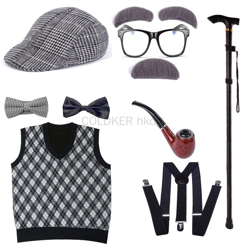 Set Aksesoris Kostum Pria Tua  - Men'S Accessories In The 1920S ulasan dan harga