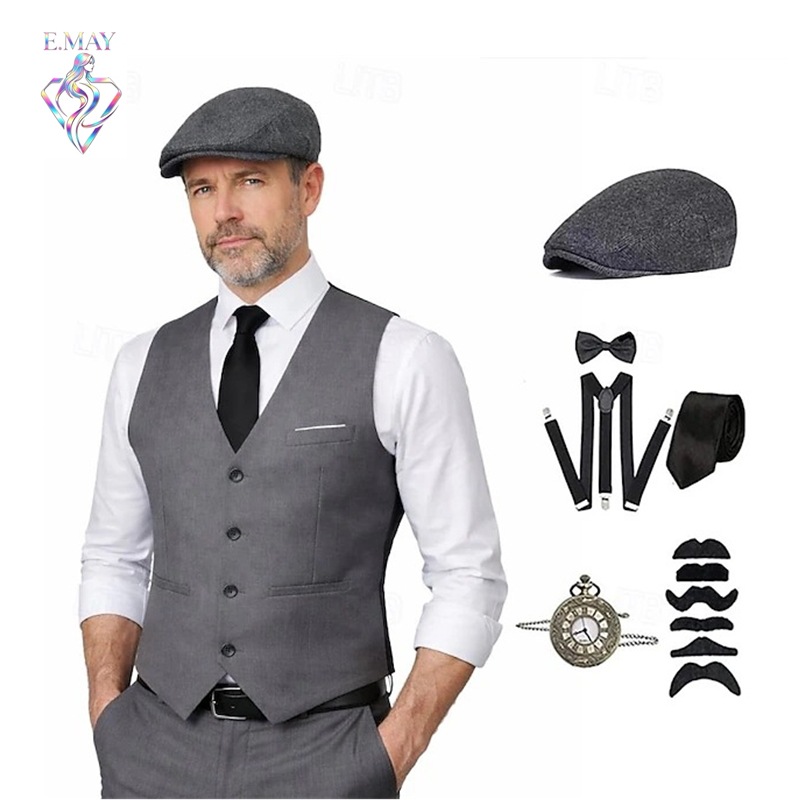 Kostum Pria Ukuran Besar Era 1 - Men'S Accessories In The 1920S ulasan dan harga