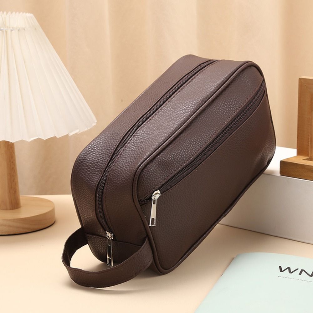 Tas Kosmetik Pria Berkapasitas - Travel Organizer Men ulasan dan harga
