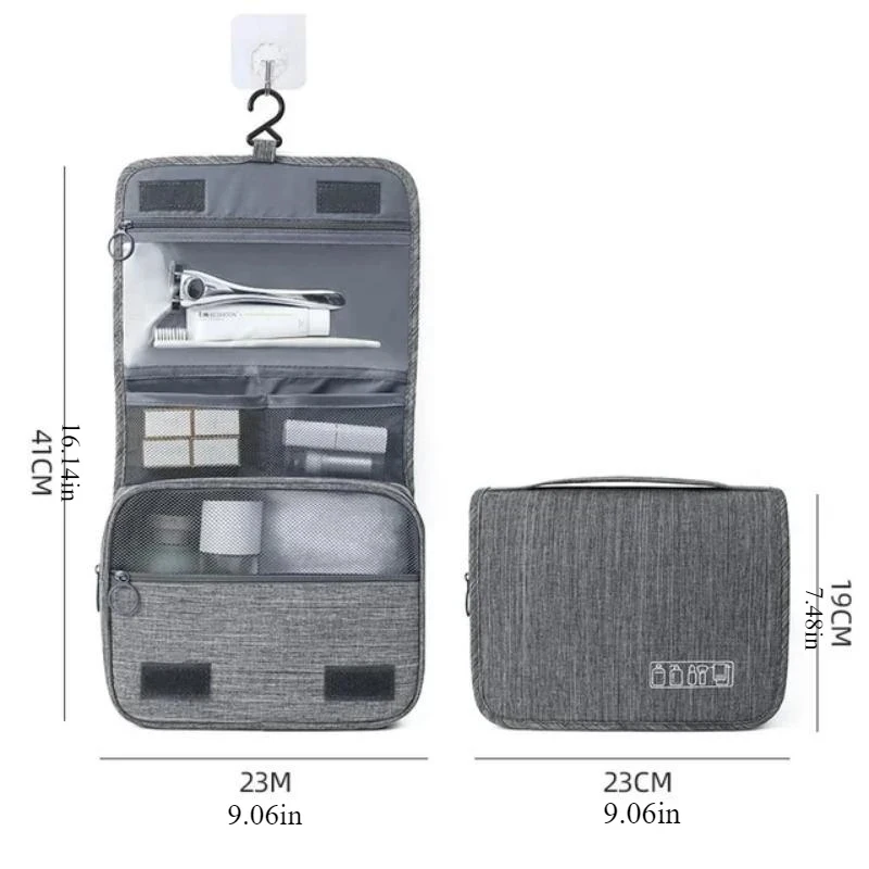 Tas Perlengkapan Mandi Oxford  - Travel Organizer Men ulasan dan harga