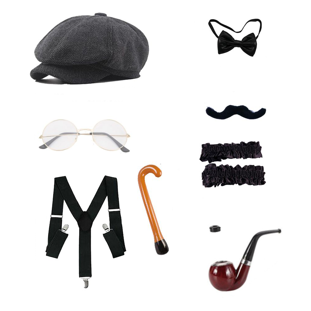 PESENAR Set Aksesoris Kostum O - Men'S Accessories In The 1920S ulasan dan harga