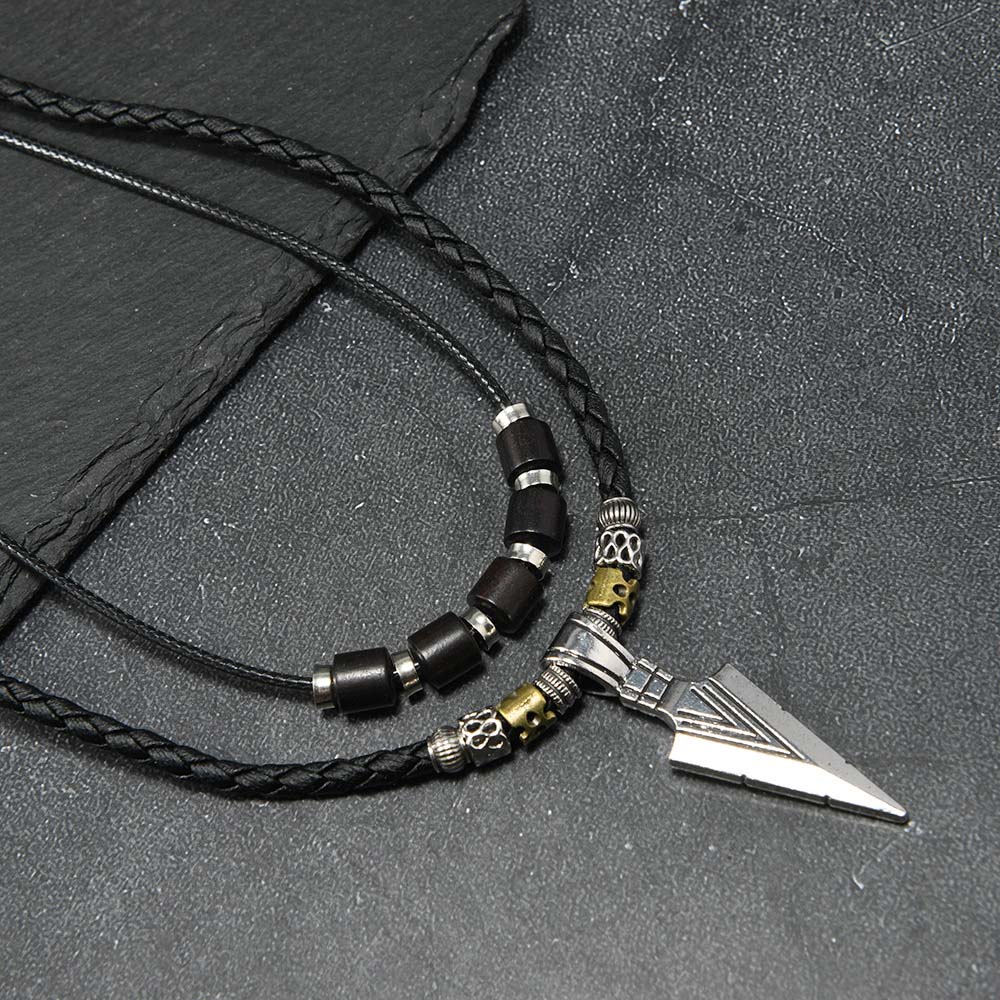Kalung Pria Viking Berbentuk U - Men Accessories Neck Chain ulasan dan harga